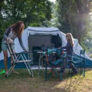  Camping Les Hortensias Grande Tente Familiale Deux Et Vue Sur Nature France
